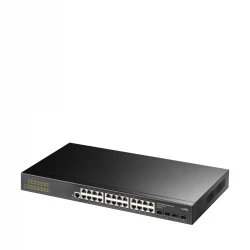 CUDY Switch GS2024S2 24-GbE 4-SFP L2 Managed Gigabit