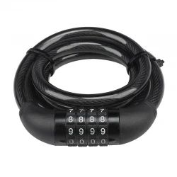 BORMANN Pro BLK1345 Αντικλεπτική Κουλούρα Μοτοσυκλέτας 120cm,Πάχος 12mm, Με κλειδαριά Συνδυασμού BORMANN Pro BLK1345