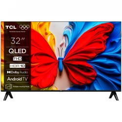 TCL 32S5K Full HD QLED TV 60HZ with HDR and AndroidTV (2025)