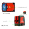 Uni-T Γραμμικό αλφάδι laser LM570LD-II, με πράσινη δέσμη 2 ακτίνων