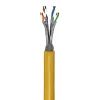 GOOBAY καλώδιο δικτύου 61126, CAT 8.1 S/FTP, copper, GHMT, 25m, κίτρινο