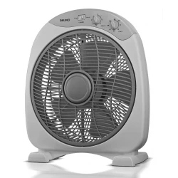 BRUNO ανεμιστήρας Box Fan BRN-0184, επιτραπέζιος/δαπέδου, 38W 32cm, γκρι