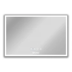 BRUNO καθρέφτης μπάνιου LED BRN-0203, ορθογώνιος, 24W, 60x80cm, IP67