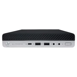 HP PC EliteDesk 800 G3 Micro, Refurbished Grade A Repainted, i5-7500T, 8/256GB M.2, FreeDOS