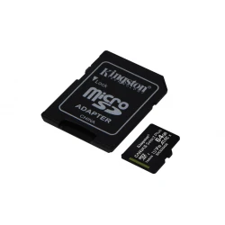 Kingston Micro Secure Digital 64GB microSDXC Canvas Select Plus 80R CL10 UHS-I Card + SD Adapter (SDCS2/64GB) ACI16769-ΕΚΘΕΣΙΑΚΟ