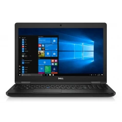 DELL Laptop Latitude 5580, Refurbished Grade B, i5-7200U, 8/256GB M.2, 15.6", Cam, HD Graphics 620, FreeDOS