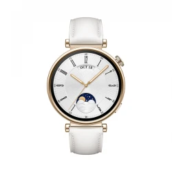 Huawei Watch GT 4 White Leather Strap