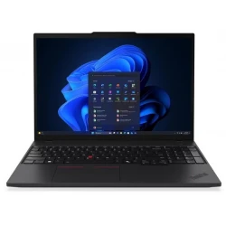 LENOVO Laptop ThinkPad T16 G4 16&apos;&apos; WUXGA IPS/Ultra7-255U/32GB/1TB SSD/Intel Graphics /Win 11 Pro/4G/3Y PREM/Black