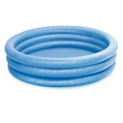 Intex Παιδική Στρογγυλή Πισίνα Φουσκωτή 168x38εκ. Crystal Blue