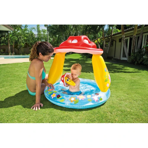 Intex Mushroom Baby Παιδική Στρογγυλή Πισίνα Φουσκωτή 