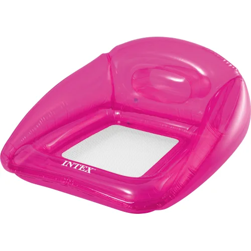 Intex Φουσκωτή Πολυθρόνα Πράσινη Transparent Lounges