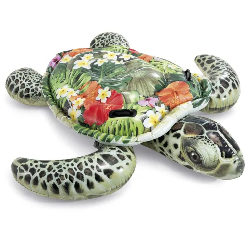 Intex Παιδικό Φουσκωτό Ride On Θαλάσσης Χελώνα με Χειρολαβές