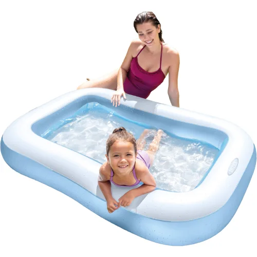 Intex Παιδική Πισίνα Φουσκωτή 166x100x25εκ. Μπλε