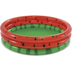 Intex Παιδική Στρογγυλή Πισίνα Φουσκωτή Watermelon 
