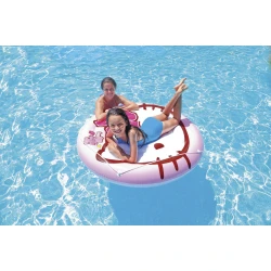 Intex Παιδικό Φουσκωτό Στρώμα Θαλάσσης Ροζ 137εκ. Small Island