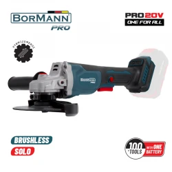 BORMANN Pro BBP3650 Γωνιακός Τροχός Brushless Ρυθμιζόμενος 20V,Li-Ion, SOLO BORMANN Pro BBP3650
