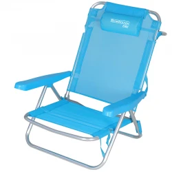 BORMANN Elite BSP1178 Καρέκλα Παραλίας Ρυθμιζόμενη CANCUN,με Μαξιλαράκι BORMANN ELITE BSP1178