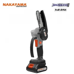 NAKAYAMA EC1040 Κλαδευτικό Αλυσοπρίονο Μπαταρίας 21V Brushless,Λάμα 10cm,825gr,1x2Ah Li-Ion, Βαλίτσα NAKAYAMA EC1040