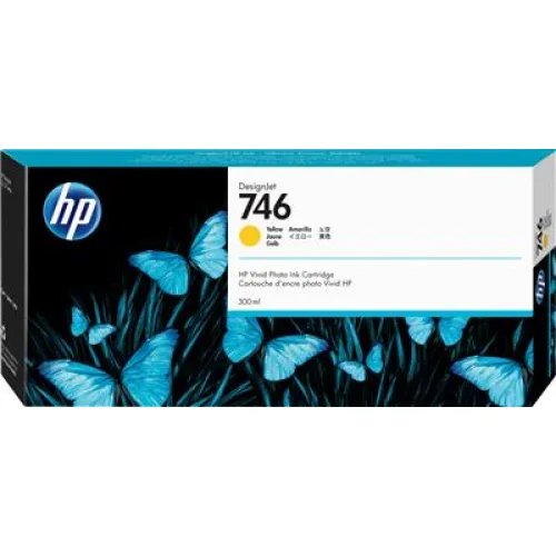 HP 746 Μελάνι Εκτυπωτή Original Yellow