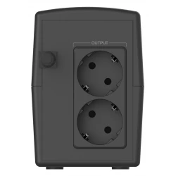 POWERTECH UPS Line Interactive PT-1296 με οθόνη, 1100VA, 660W, 2x Schuko