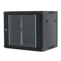 POWERTECH επιτοίχια καμπίνα rack 19" NETW-0001, 600 x 450 x 500mm, 9U