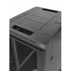 POWERTECH επιδαπέδια καμπίνα rack 19" NETW-0002, 600 x 800 x 1166mm, 22U