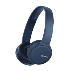 Sony WHCH510 Over-Ear Wireless Headset - Blue