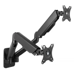 BRATECK επιτοίχια βάση για 2x οθόνες LDA32-114, 17-32", έως 9kg