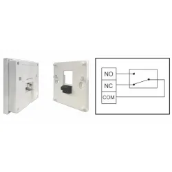 POWERTECH ψηφιακός θερμοστάτης χώρου PT-1048, αερίου, RF, Wi-Fi, μαύρος