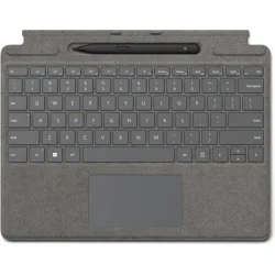 Microsoft Surface Pro Keyboard w/ Slim Pen 2 Microsoft Cover port Platinum