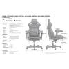 ANDA SEAT Gaming Chair KAISER-4 V2 XL White with 6D Armrest