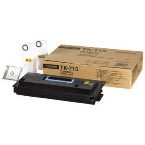 Kyocera TK-715 Γνήσιο Toner Laser Εκτυπωτή Μαύρο 34000 Σελίδων (1T02GR0EU0)
