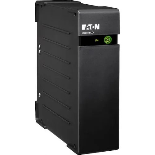 Eaton Ellipse ECO 800 USB DIN UPS Line-Interactive 800VA 500W με 4 Schuko Πρίζες