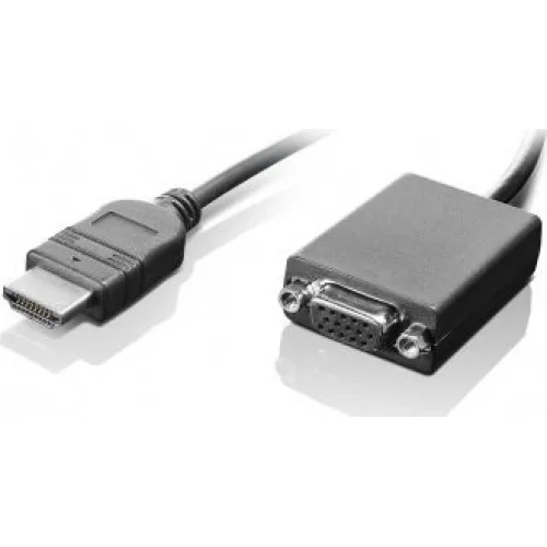 Lenovo Μετατροπέας HDMI male σε VGA female (0B47069)