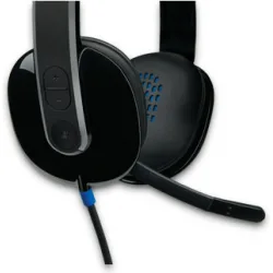 Logitech H540 On Ear Multimedia Ακουστικά με μικροφωνο και σύνδεση USB