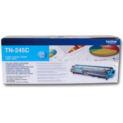 Brother TN-245C Γνήσιο Toner Laser Εκτυπωτή Κυανό High Yield 2200 Σελίδων (TN-245C)