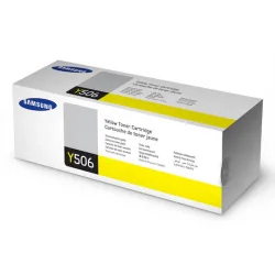 Samsung CLT-Y506L Γνήσιο Toner Laser Εκτυπωτή Κίτρινο High Yield 3500 Σελίδων (SU515A)