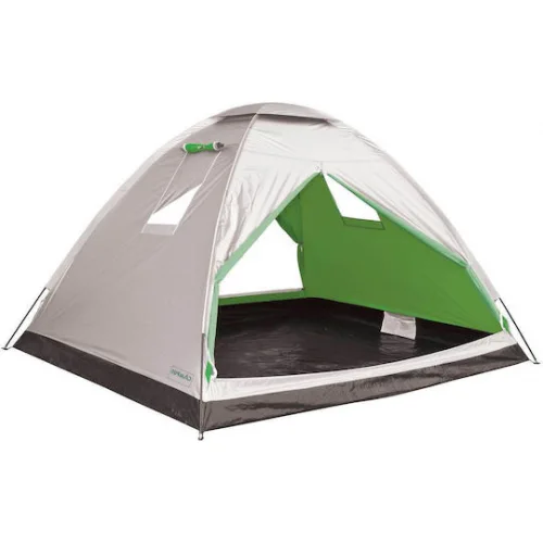 Campus Καλοκαιρινή Σκηνή Camping Igloo Πράσινη για 6 Άτομα 280x240x185εκ.