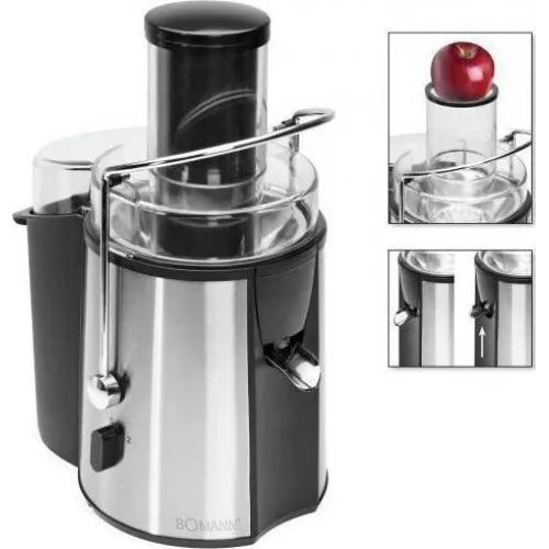 Bomann AE 1917 CB Αποχυμωτής 1000W Inox Ασημί