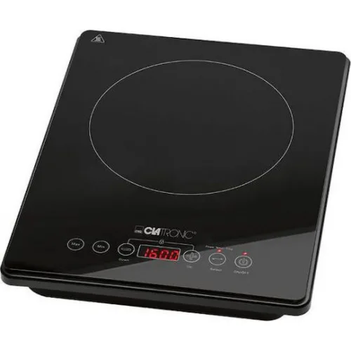 Clatronic EKI 3569 Επιτραπέζια Εστία Επαγωγική Μονή Μαύρη