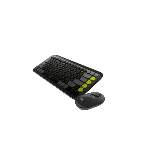 LOGITECH Keyboard/Mouse POP Icon Combo Graphite