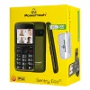 POWERTECH κινητό τηλέφωνο Sentry Eco V2 PTM-42, dual SIM, πλήκτρο SOS, πράσινο