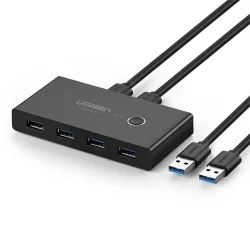 Ugreen Sharing Switch Box 30768B USB 3.0 black (30768B) (UGR30768B)