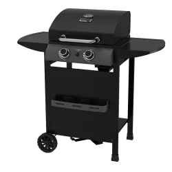 BORMANN Elite BBQ6020 Ψησταριά Υγραερίου Element 2 Εστιών με Μαντεμένια Σχάρα BORMANN ELITE BBQ6020