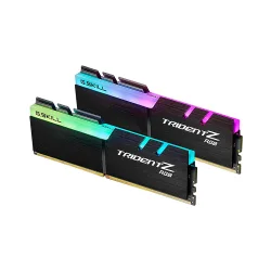 G.Skill Trident Z RGB DDR4 32GB RAM με 2x16GB Modules και Ταχύτητα 3200 για Desktop (F4-3200C16D-32GTZR)