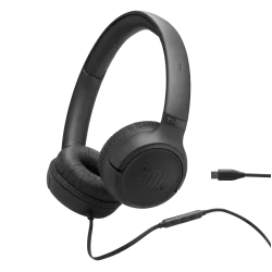 JBL USB-C Wired Headphones Tune 530C Black