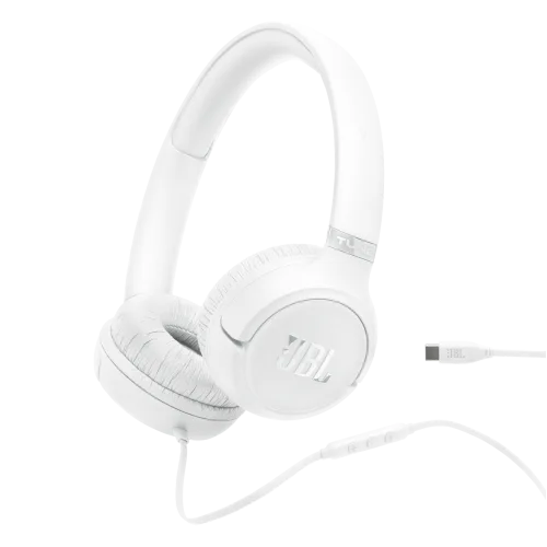 JBL USB-C Wired Headphones Tune 530C White