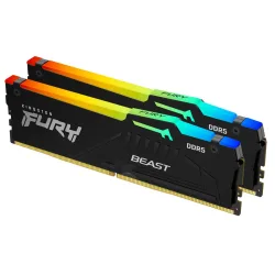 KINGSTON Memory  KF556C40BBAK2-1 FURY RGB DDR5, 5600MT/s, 16GB KIT OF 2