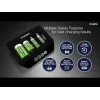 Varta LCD Universal Charger+ 4 Μπαταριών Ni-MH Μεγέθους AA/AAA/9V/D