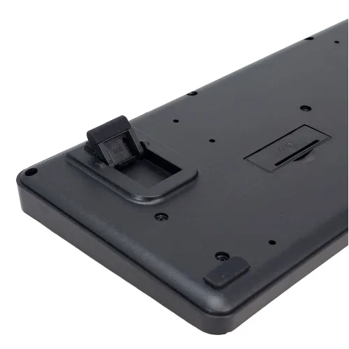 POWERTECH set ασύρματο ποντίκι & πληκτρολόγιο PT-1541, 2.4GHz, αθόρυβο, μαύρο